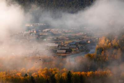 Morning Mist at Hemu Bridge