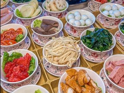 Dinner: Hongya Cave Hot Pot Feast