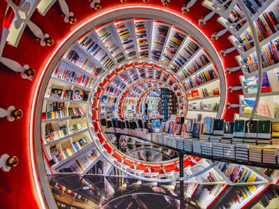 Zhongshuge Bookstore and Yangtianwo Panda Square