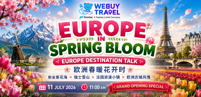 🌷 EUROPE IN SPRING BLOOM 2027 EVENT TALK🌷