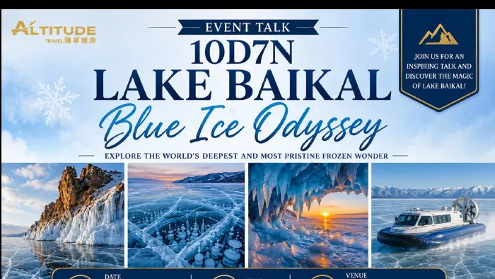Lake Baikal Blue Ice Odyssey Event Talk