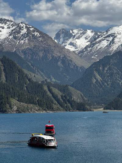 Tianshan Heavenly Lake (includes eco-friendly shuttle, boat ride, andelectric cart)