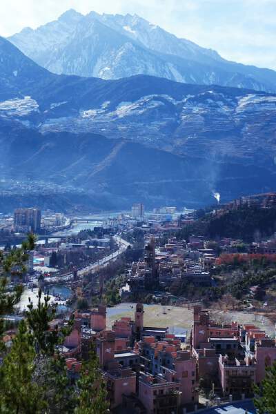 Ancient Qiang City in Mao County