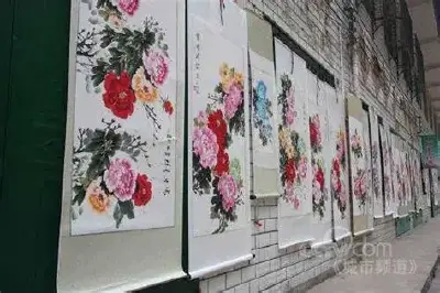 Pingle Village Peony Garden + Paint Peonies