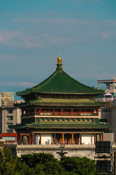 Bell and Drum Tower Square