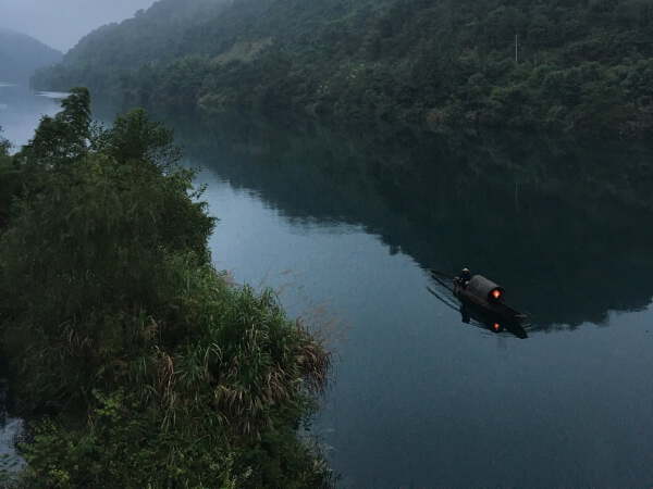 Dongjiang Lake and Suxian Mountain