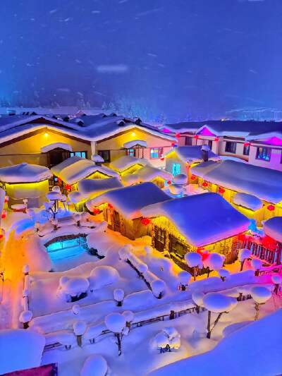 Enchanted Village + Snow Mobiles + Snow Tubes (Optional Tour — RMB500/person)