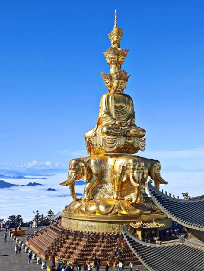 Mount Emei Golden Summit (including sightseeing bus ticket & round-trip cable car)