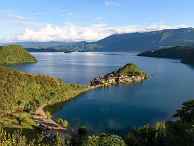 Lugu Lake and Viewing Platform