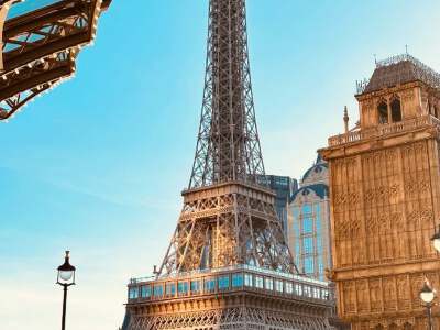 Parisian Eiffel Tower (Exterior View）