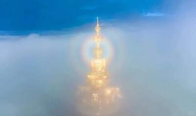 Mount Emei The Golden Buddha at Golden Summit