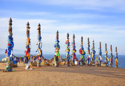 Burkhan Cape & Shaman Poles Blessing