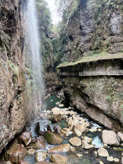 Yunlong River Earth Fissure (Includes vertical elevator)