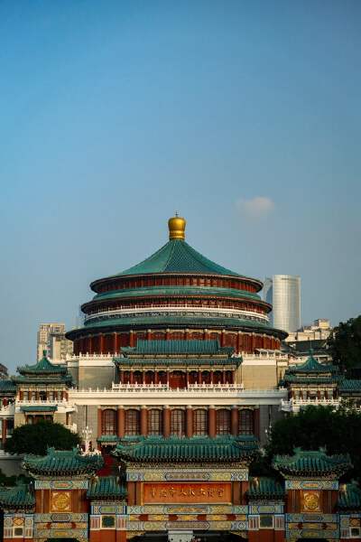 View of the Great Hall of the People
