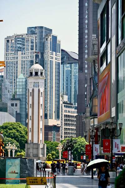 Jiefangbei Pedestrian Street