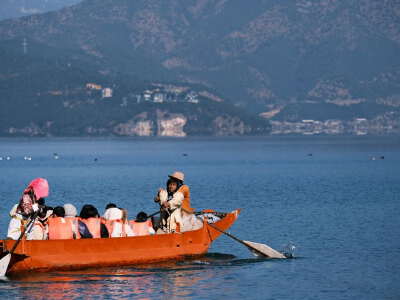 Pig-Trough Boat and Liwubi Island