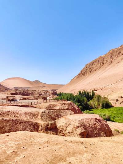 Flaming Mountains