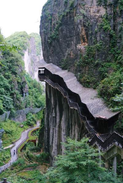 Qixingzhai Scenic Area (Includes eco-friendly shuttle bus, ground cable car, uphill cableway, and downhill escalator)