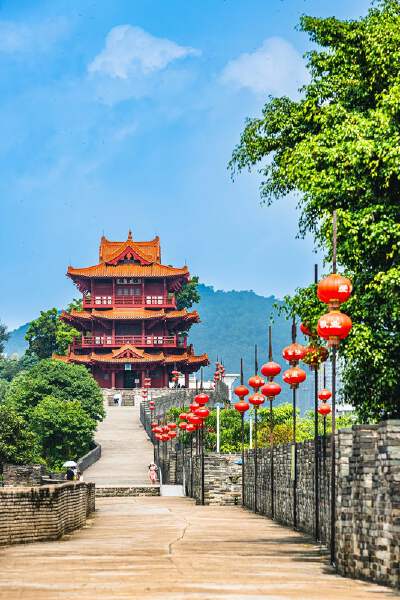 Ancient Song Dynasty City Wall of Zhaoqing