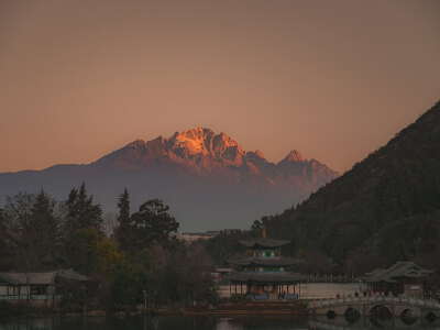 Lugu Lake Sunrise