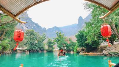 Luodian Daxiao Well Scenic Area (Shuttle + Bamboo Raft)
