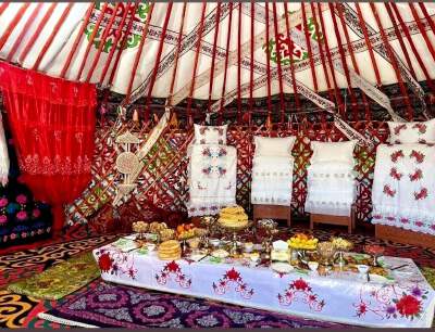 Kazakh Family Visit
