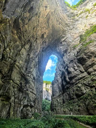 Wulong Three Natural Bridges (Included eco shuttle, downward elevator, and buggy ride)