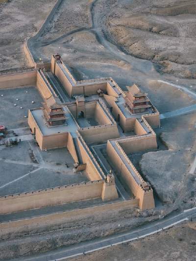Jiayuguan Fort (includes electric cart)
