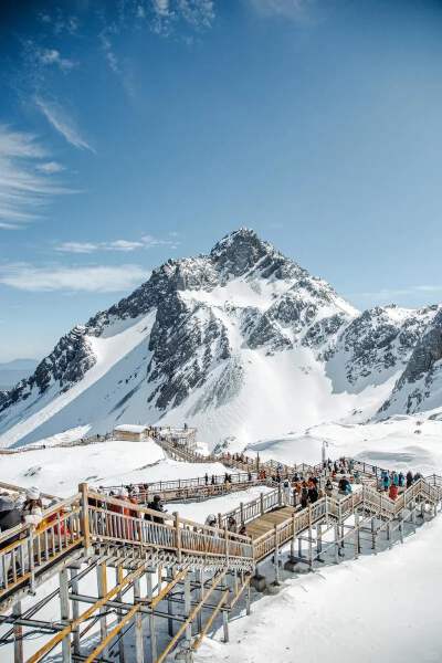 Jade Dragon Snow Mountain Glacier Cable Car (Eco-Bus + CableCar)