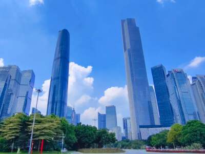 Huacheng Square & Canton Tower (Exterior)