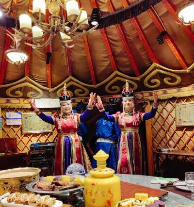 Evening Tuva Yurt Banquet