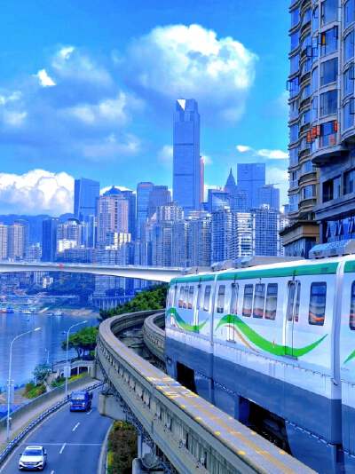 Liziba Monorail (Ride Experience)