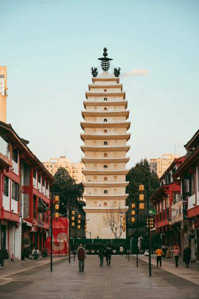 East and West Pagodas