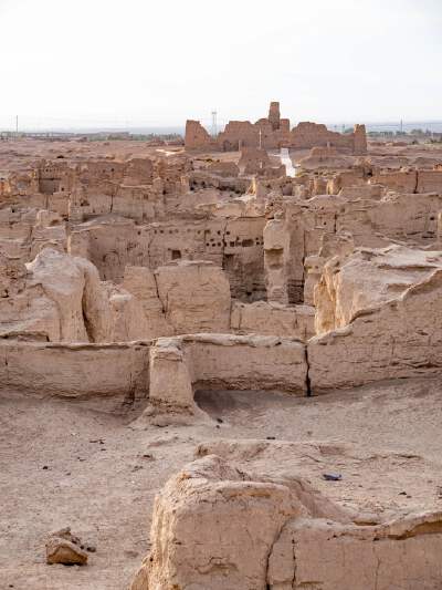 Jiaohe Ancient City (includes electric cart)