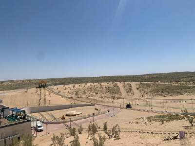 Drive along S21 Desert Highway