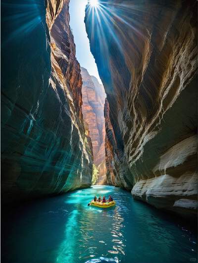Glass Water Gorge Rafting