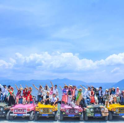 Erhai Ecological Corridor + S-Bend (Cang’er Garden/IMEI Manor + Sky Mirror + Jeep Photo Tour