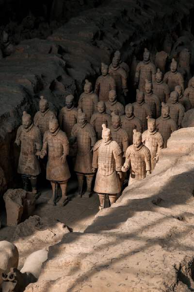 Terracotta Army of Emperor Qin Shi Huang ( Includes electric shuttle and audio guide service )