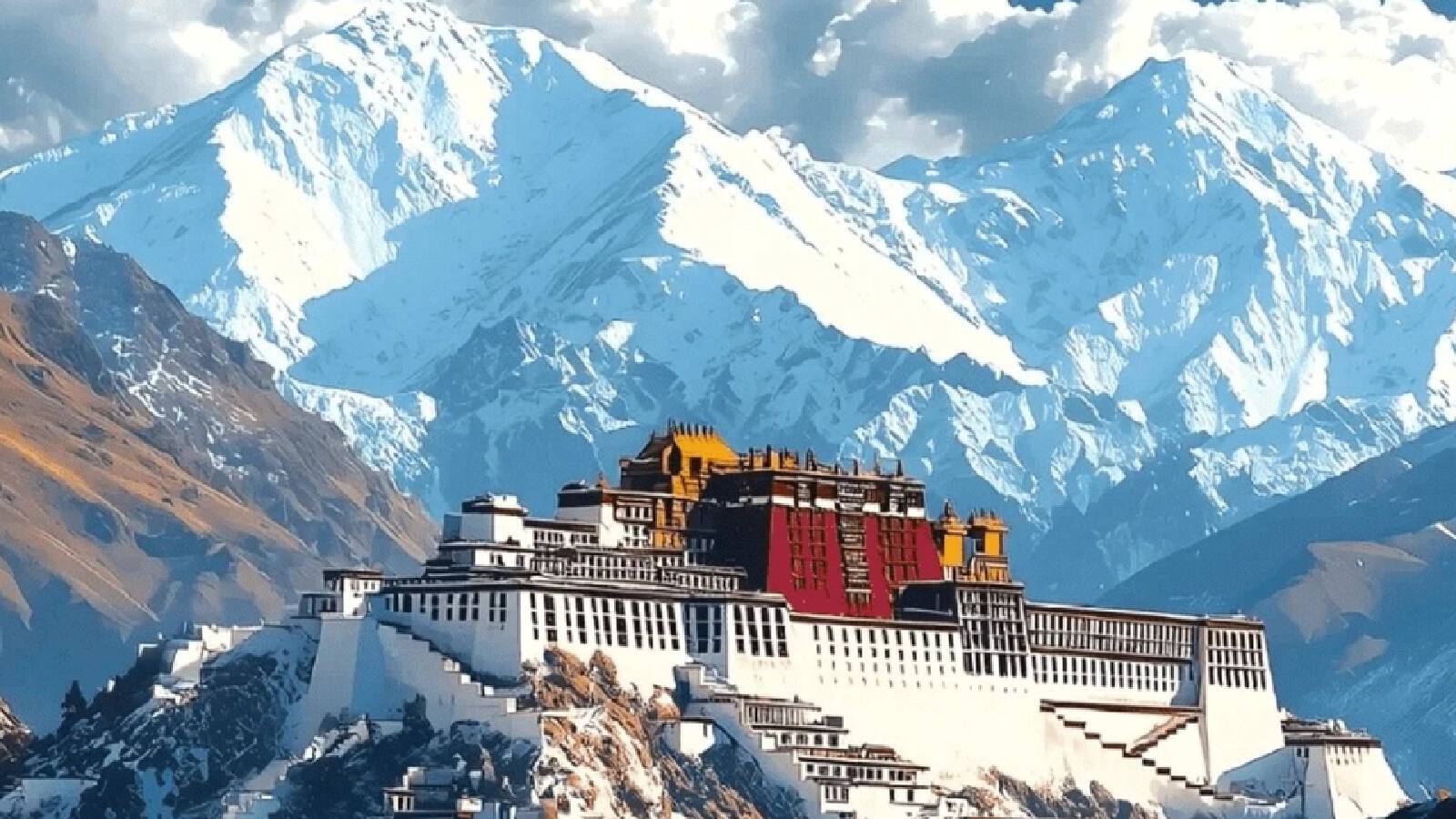 9D8N Tibet Sacred Journey  Nyingchi Lhasa Explorer - Snow Peaks · Holy Lakes · Potala Legend