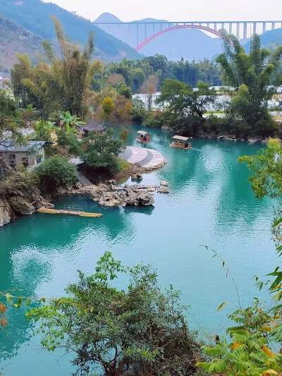 Luodian Daxiao Well Scenic Area (Shuttle + Bamboo Raft)