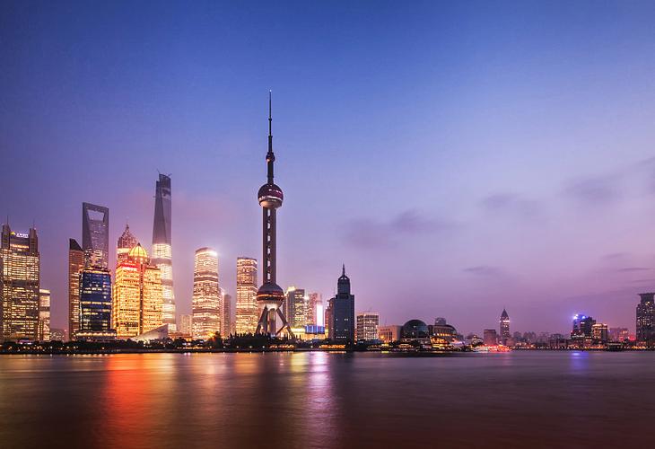 Shanghai at night