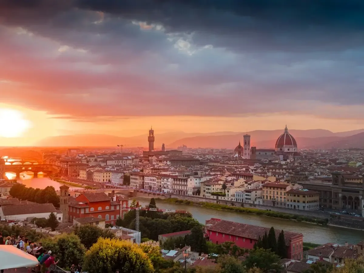 Classic European cityscape