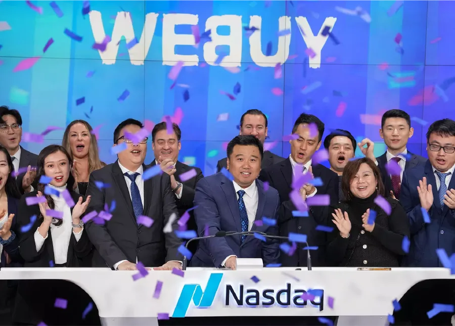 Webuy Global Ltd Nasdaq listing celebration - Opening Bell ceremony
