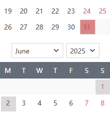Dragon Boat Festival Calendar