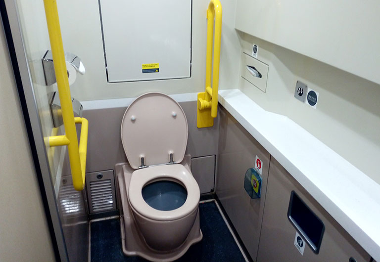 Barrier-free Washroom on China High Speed Train