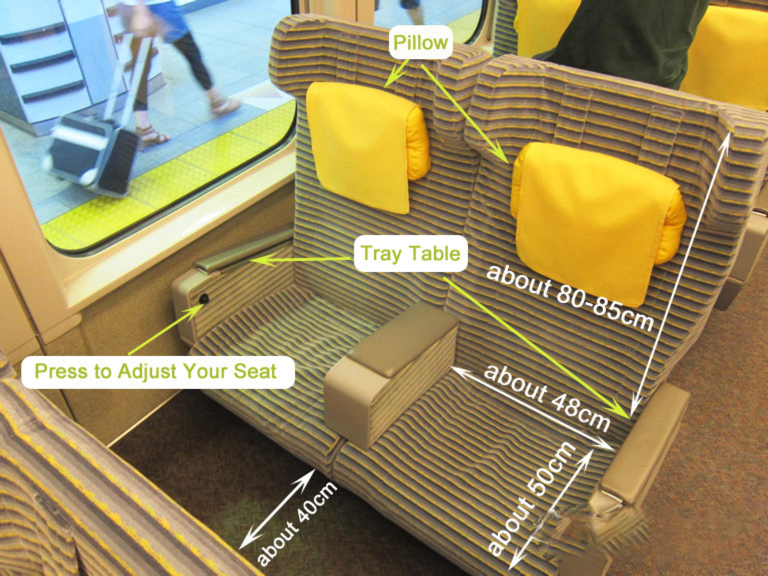 China Bullet Train First Class Seats