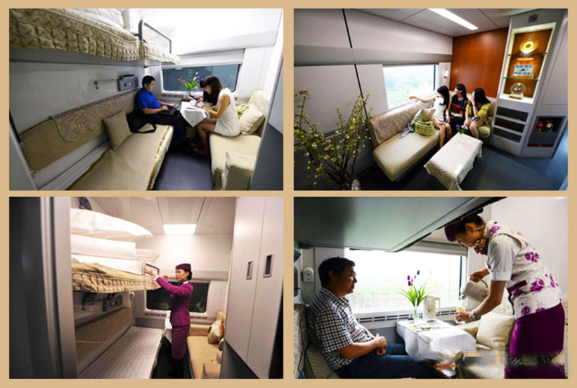 Deluxe Soft Sleepers - Bullet Train Sleepers