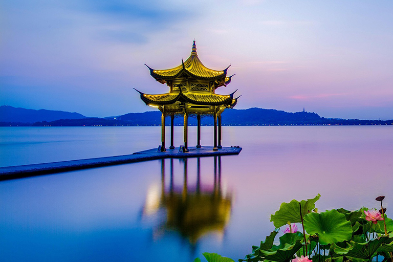 West Lake in Hangzhou City