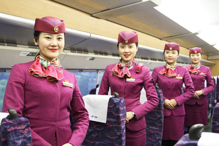 China High Speed Train Seats