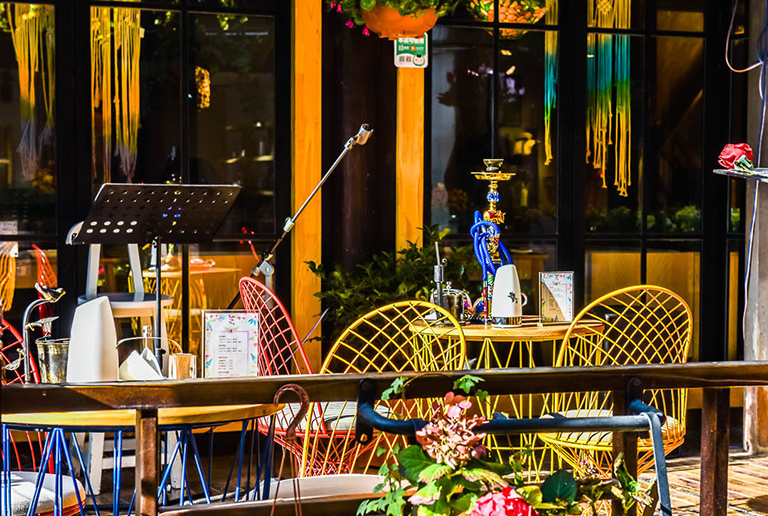 Relaxation Bar in Lijiang Old Town